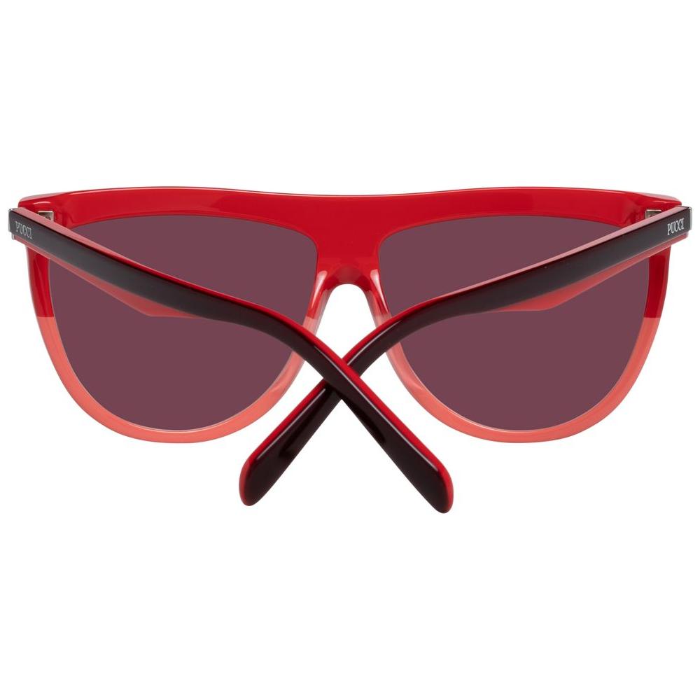 Burgundy Women Sunglasses