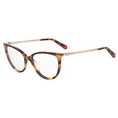 Love Moschino Brown Acetate Glasses (Frames) Love Moschino