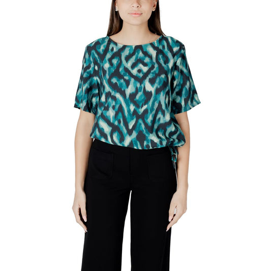 Street One Bicolor Viscose Blouse 1728,34 | XXS,71956299936,Bicolor,Blouses - Shirts - Clothing,Clothing,New with tags,Shirts - Clothing,Street One,Women