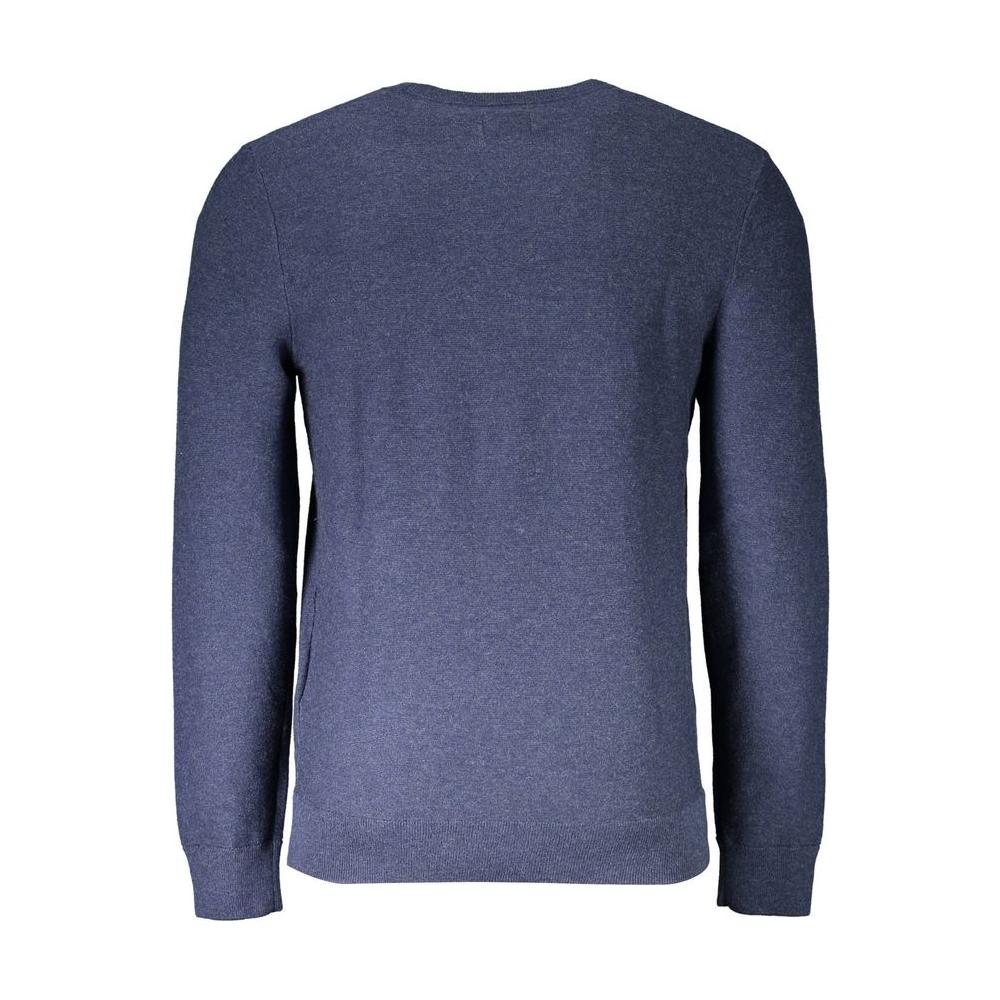 Dockers Blue Cotton Mens Sweater