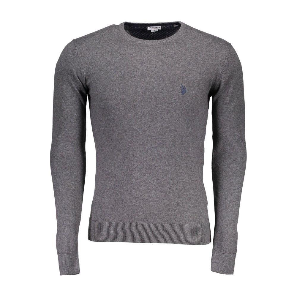 U.S. POLO ASSN. Gray Cotton Sweatshirt