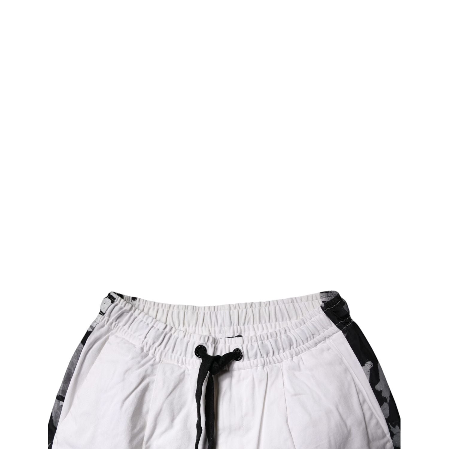 Dolce & Gabbana White Cotton Cargo Jogger Sweatpants Pants