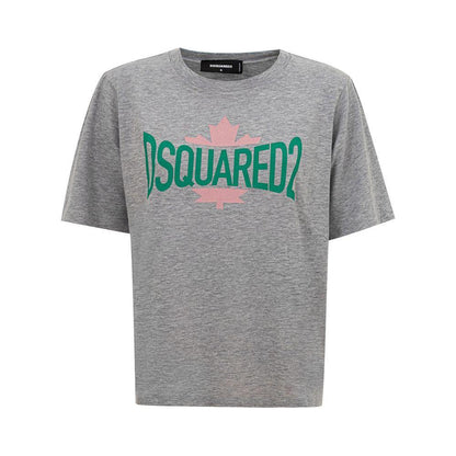 Dsquared² Gray Cotton T-Shirt