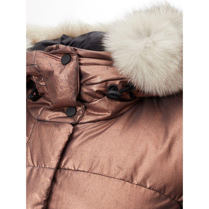 Peuterey Pink Polyester Full-Length Jacket