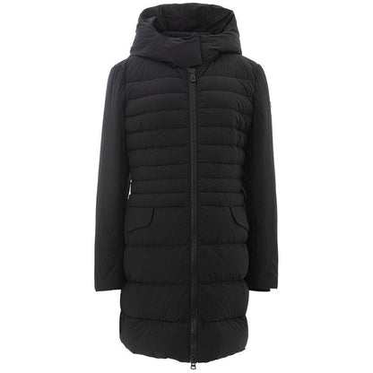 Peuterey Black Polyamide Full-Length Jacket