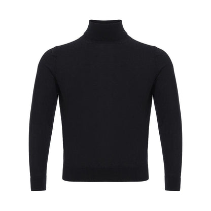 Colombo Black Cashmere Turtleneck