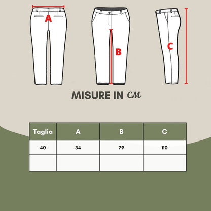 Lardini Gray Wool Casual Pants
