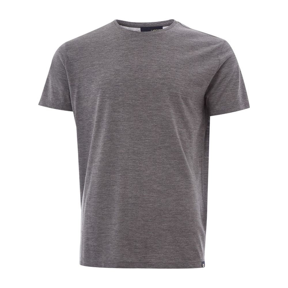 Lardini Gray Wool T-Shirt