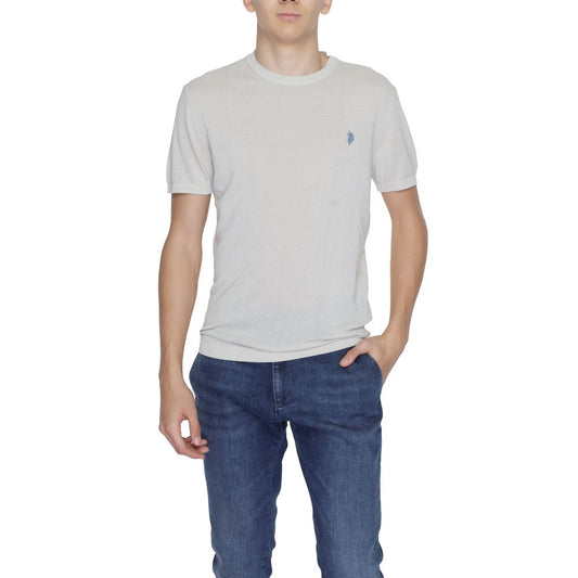 U.S. POLO ASSN. Gray Cotton T-Shirt 1728,71956299936,Clothing,Gray,IT48 | L,IT54 | XXL,Men,New with tags,T-Shirts - Clothing,T-Shirts - T-Shirts - Clothing,U.S. POLO ASSN.