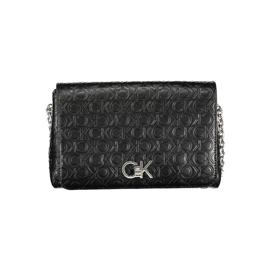 Calvin Klein Black Polyester Women's Shoulder Bag