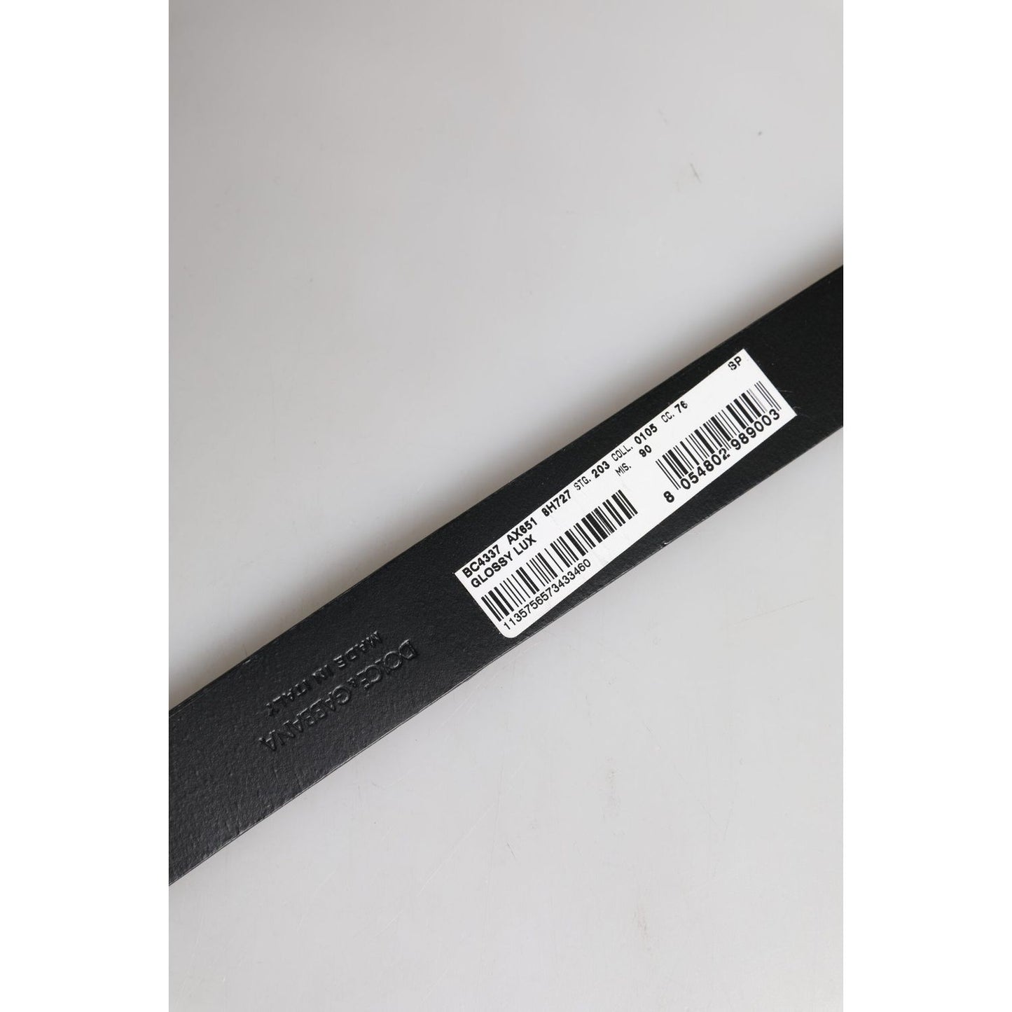 Dolce & Gabbana Brown Leather Classic Metal Logo Buckle Belt Dolce & Gabbana