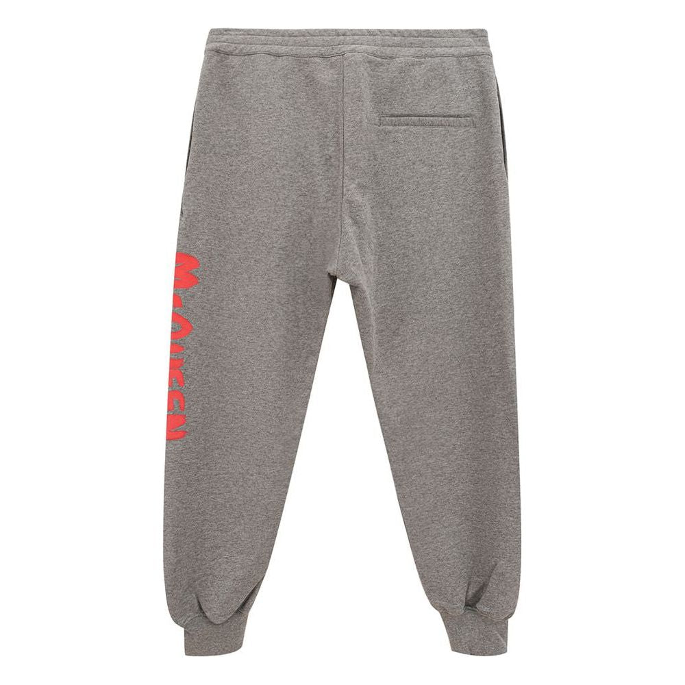 Alexander McQueen Gray Cotton Athletic Pants