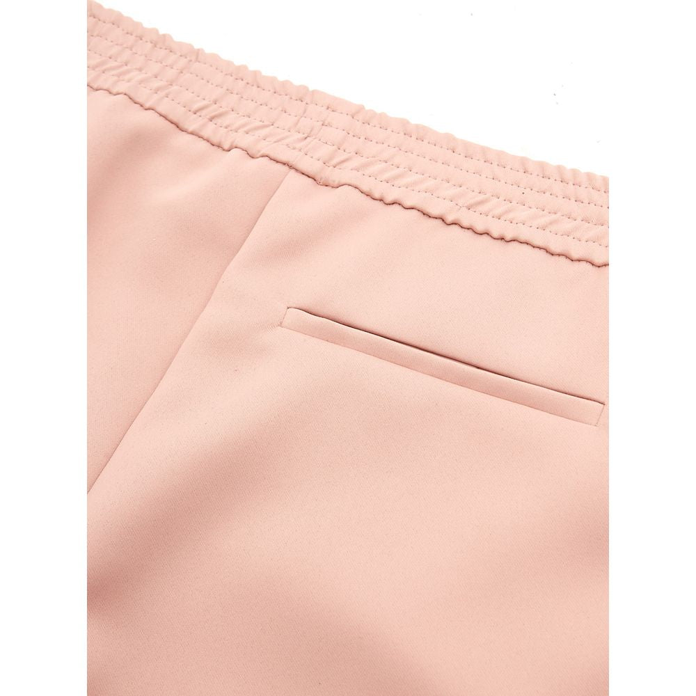 Lardini Pink Polyester Casual Pants