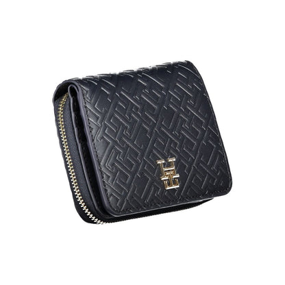 Tommy Hilfiger Blue Polyurethane Women Wallet