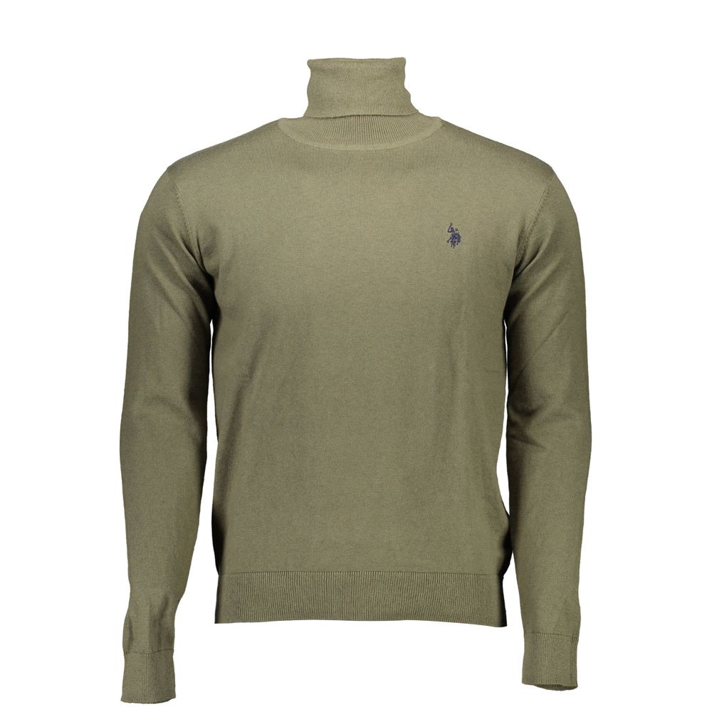 U.S. POLO ASSN. Verde Cotton Men Sweater