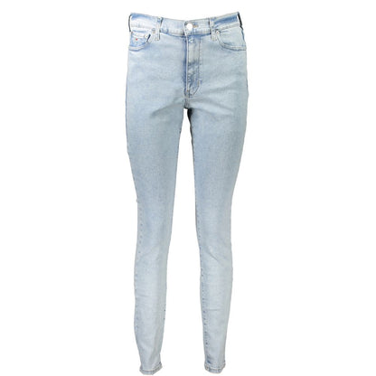 Tommy Hilfiger Blue Cotton Skinny Jeans