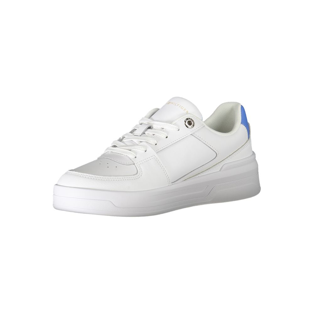 Tommy Hilfiger White Leather Women Sneaker