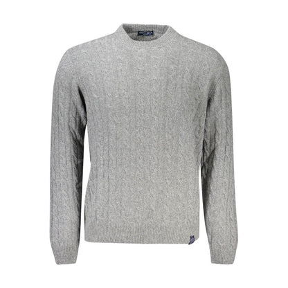 North Sails Gray Wool Men's Sweater