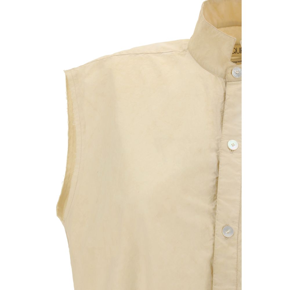 Quira Cream Cotton Shirt