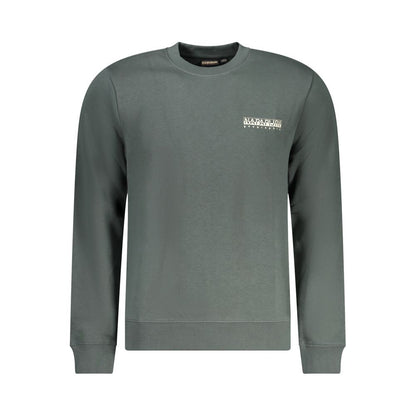 Napapijri Green Cotton Sweatshirt