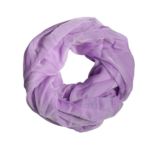 Dolce & Gabbana Purple Silk Rectangle Wrap Shawl Scarf Dolce & Gabbana