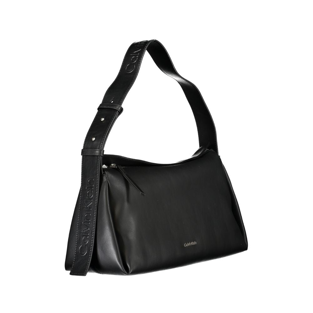 Calvin Klein Black Polyester Women Handbag