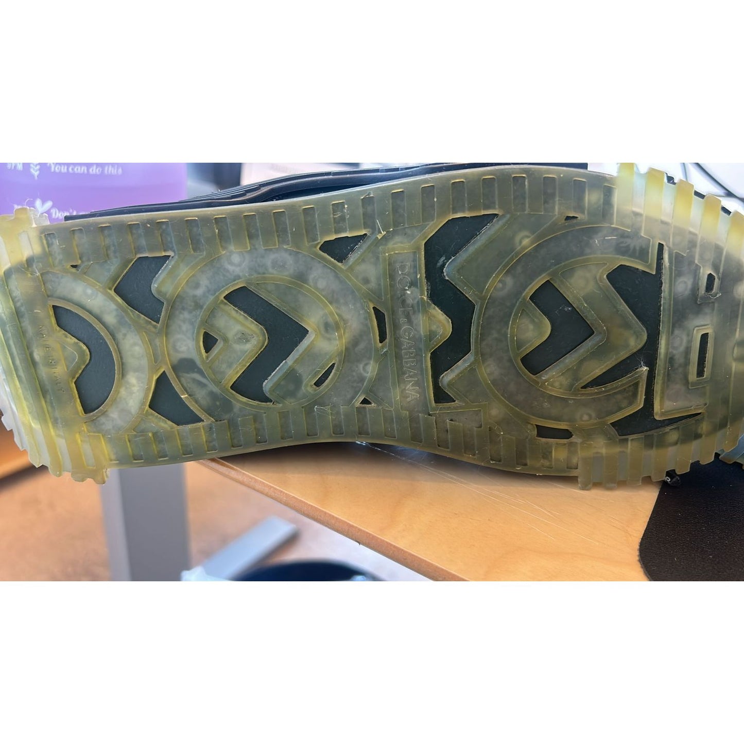 Dolce & Gabbana Black Green Camo NS1 Low Top Sneakers Shoes Dolce & Gabbana