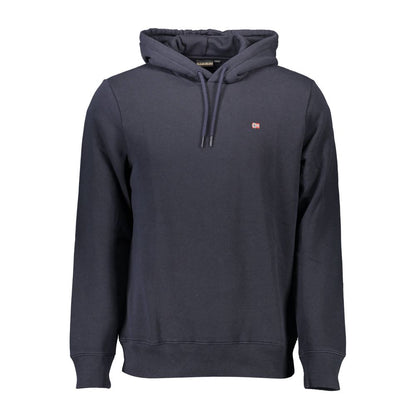 Napapijri Blue Cotton Men's Hoodie