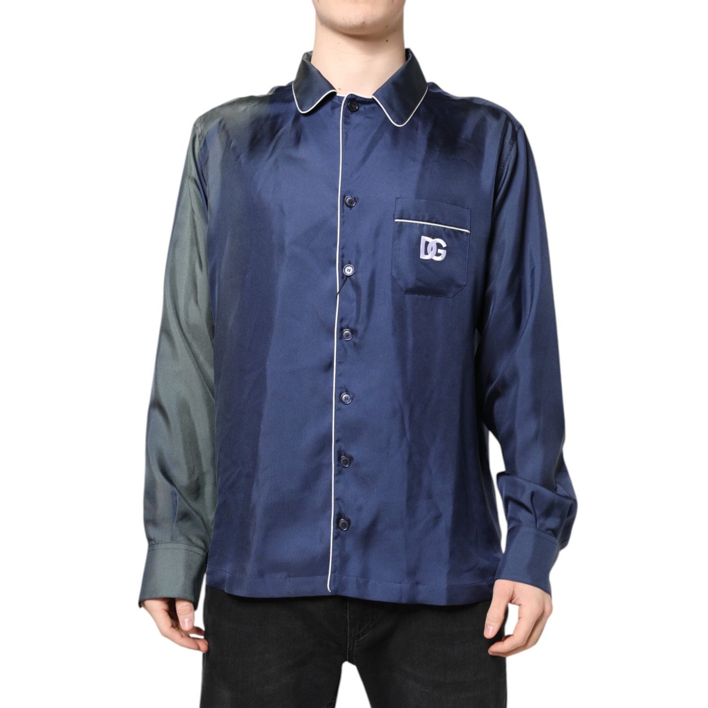 Dolce & Gabbana Multicolor Lounge Pajama Sleepwear Shirt