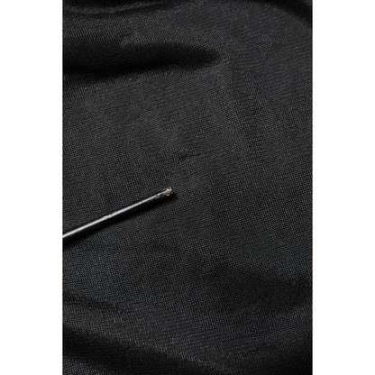 Dolce & Gabbana Black Logo Knitted Crewneck Pullover Sweater