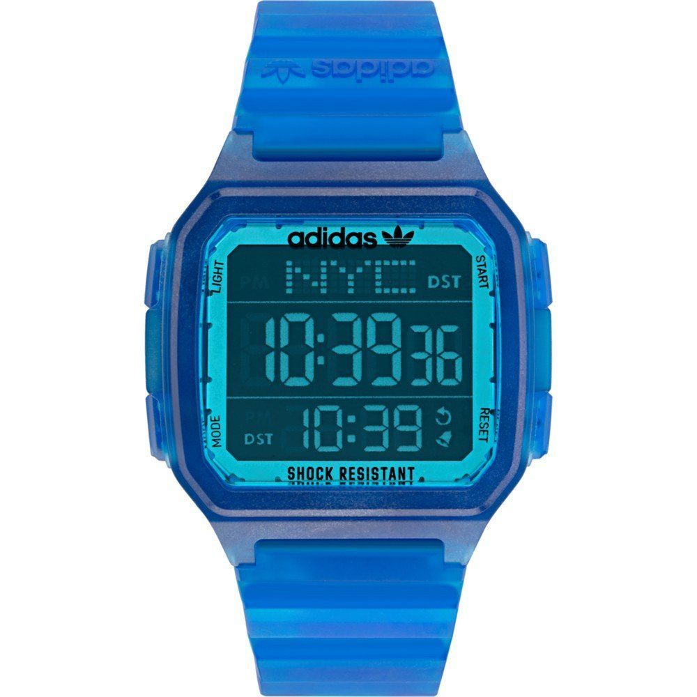 Adidas Blue Synthetic Digital Watch