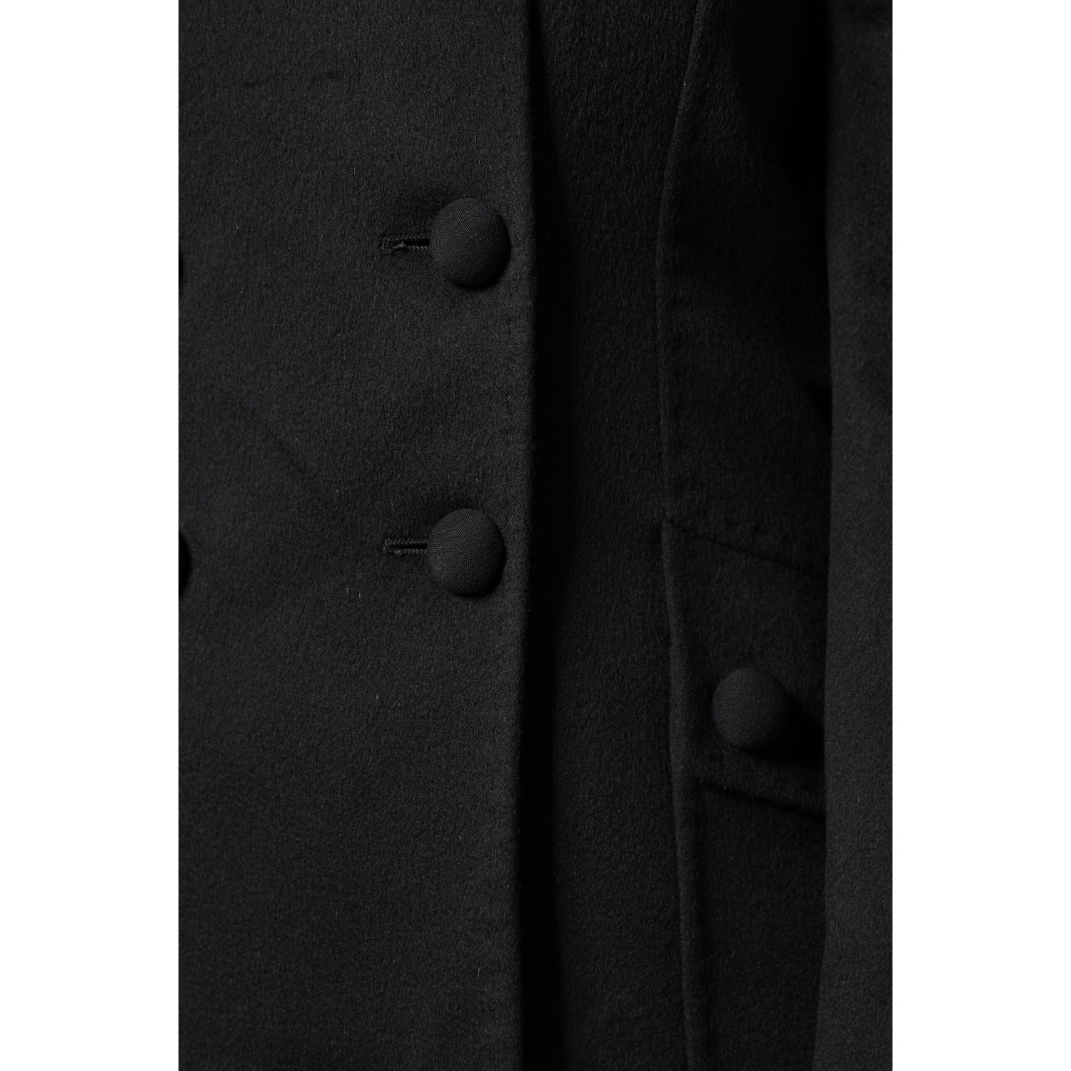 Dolce & Gabbana Black Wool Sartoria Italiano Blazer Jacket