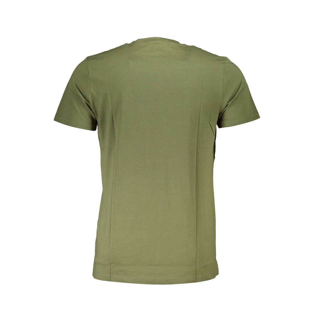 Cavalli Class Verde Cotton Men T-Shirt