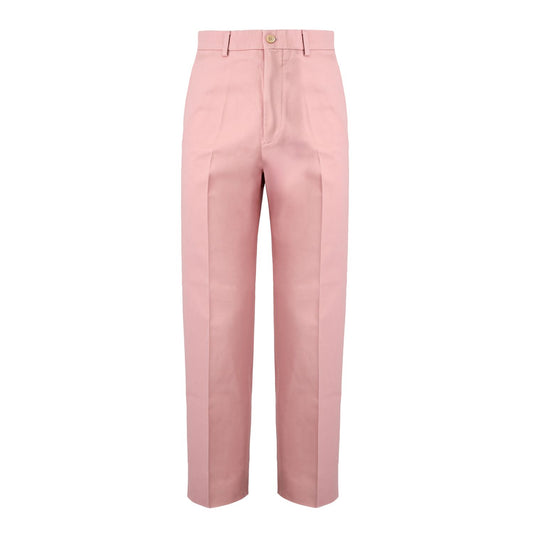 Gucci Light Pink Cotton Pants