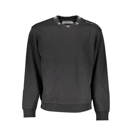 Calvin Klein Black Cotton Men's Sweatshirt