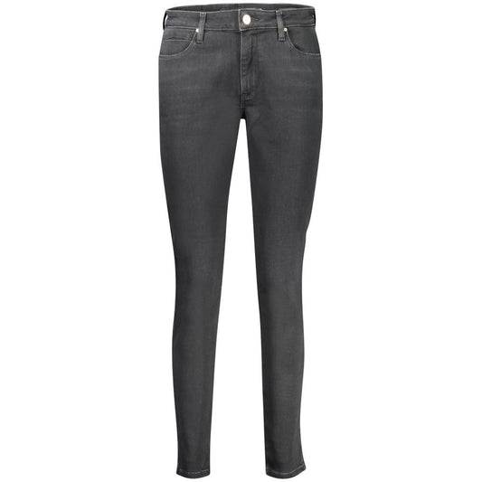Guess Jeans Black Cotton Skinny Jeans