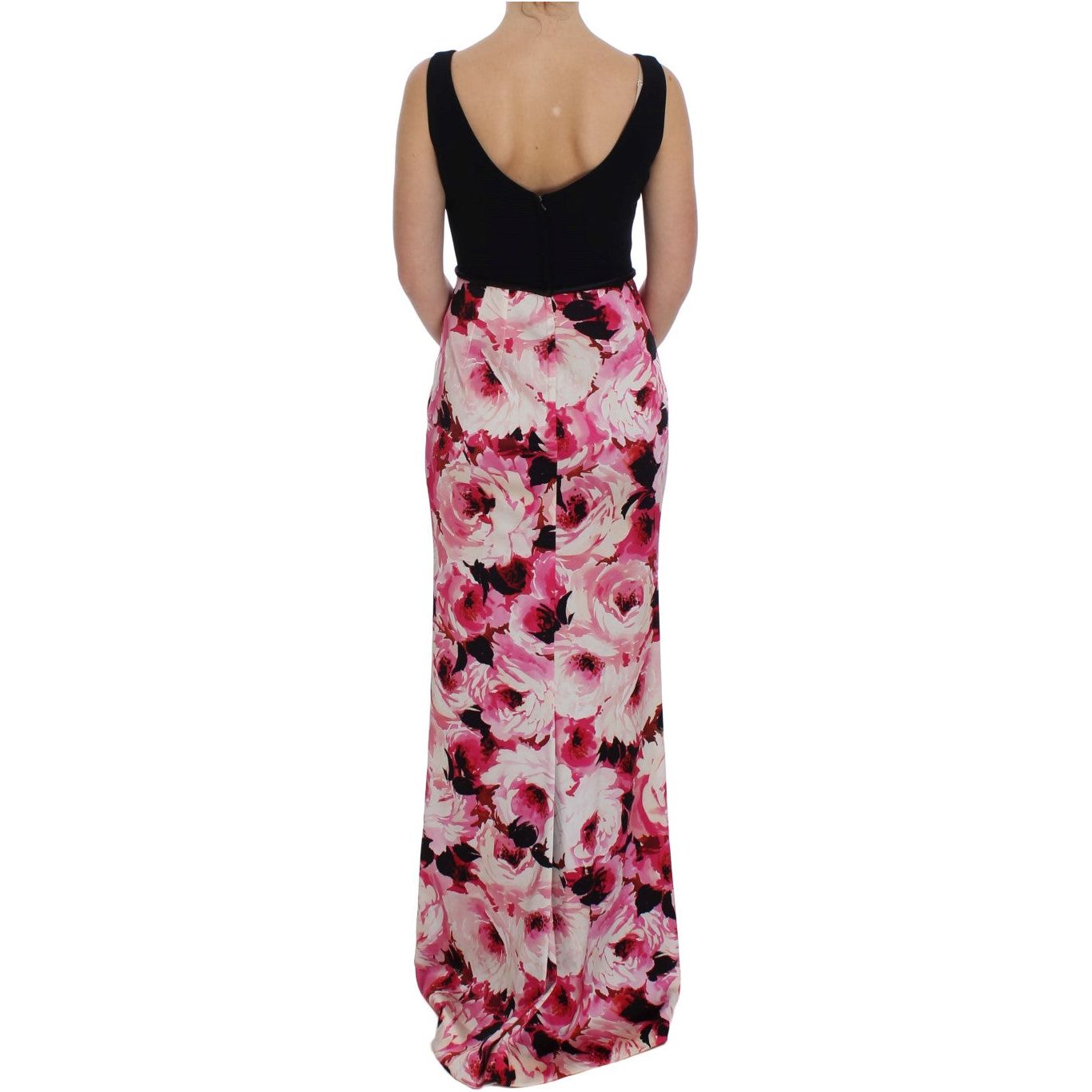 Dolce & Gabbana | Floral Elegance Sheath Long Dress| McRichard Designer Brands   