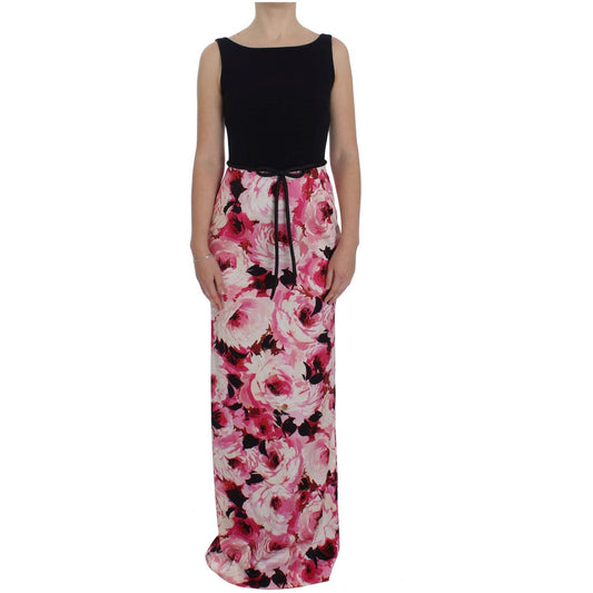 Dolce & Gabbana | Floral Elegance Sheath Long Dress| McRichard Designer Brands   