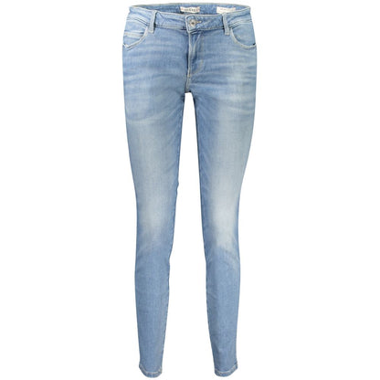 Guess Jeans Blue Cotton Skinny Jeans