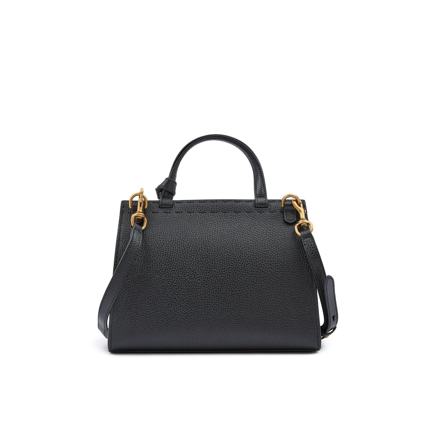 Gucci Black Leather GG Marmont Handbag