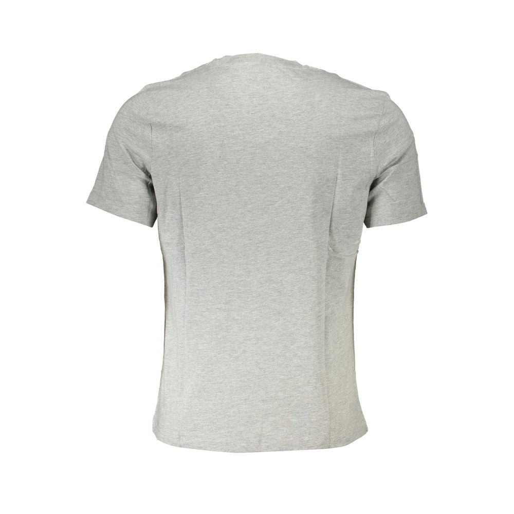 North Sails Grigio Cotton Men T-Shirt