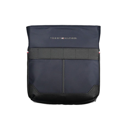 Tommy Hilfiger Blue Polyurethane Men's Shoulder Bag