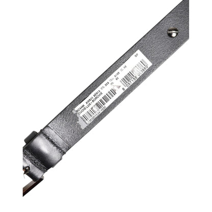 Dolce & Gabbana Black Luxury Leather DG Studs Buckle Belt