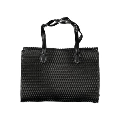 Mario Valentino Black Polyethylene Handbag Mario Valentino