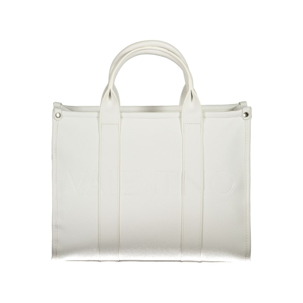 Mario Valentino White Polyurethane Women Handbag