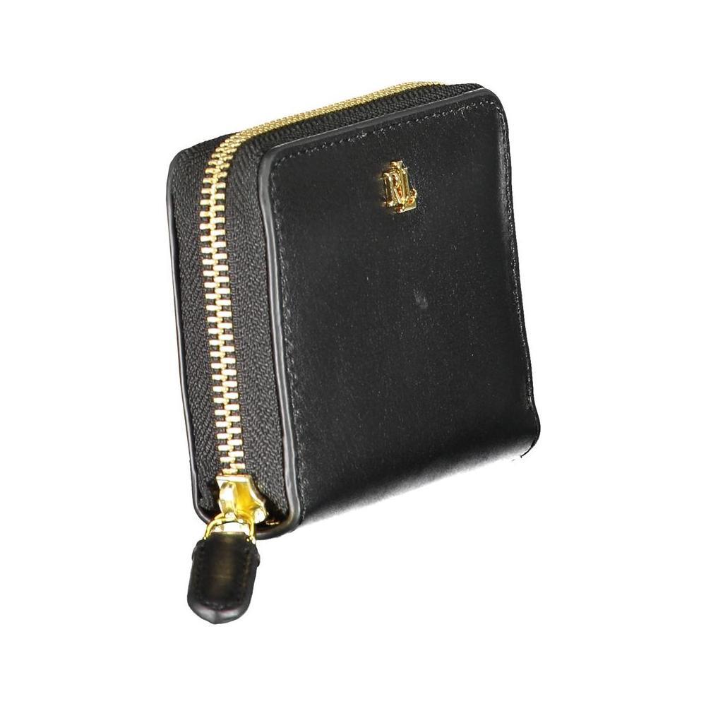 Ralph Lauren Nero Leather Women Wallet