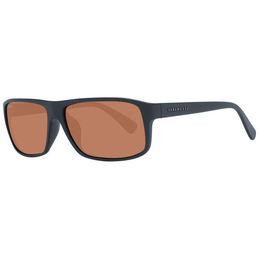Serengeti | Black Unisex Sunglasses| McRichard Designer Brands   