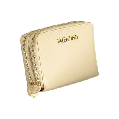 Mario Valentino Beige Polyethylene Wallet