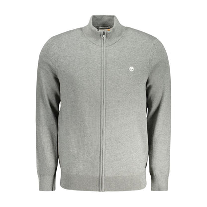 Timberland Gray Cotton Cardigan