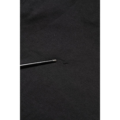 Dolce & Gabbana Dark Gray Cotton DG Logo Sweatshirt Sweater